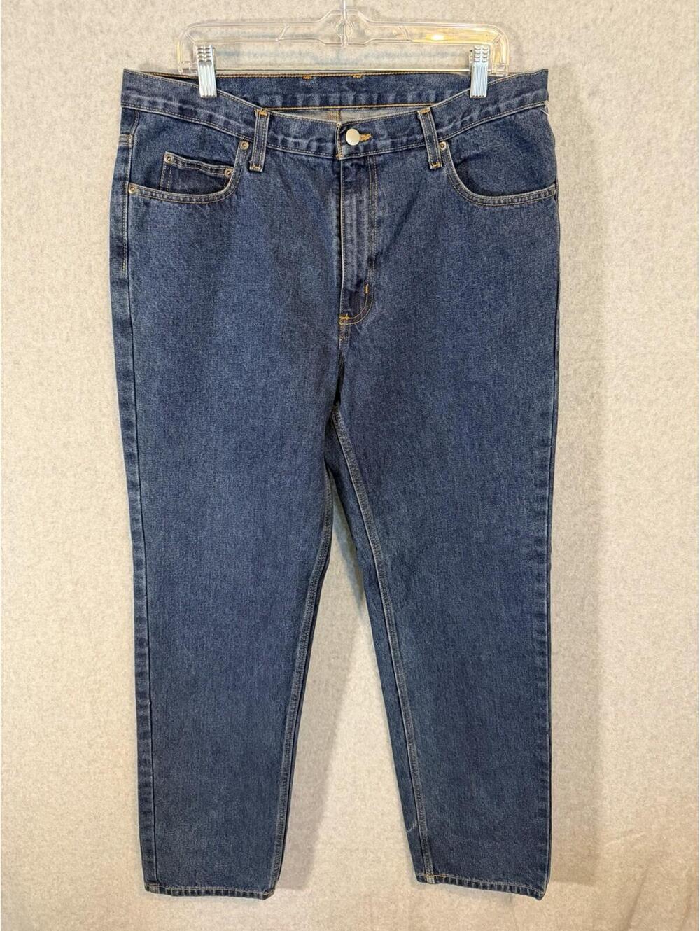 Savane Jeans Mens Size 44x32 Straight Leg Blue 100% Cotton